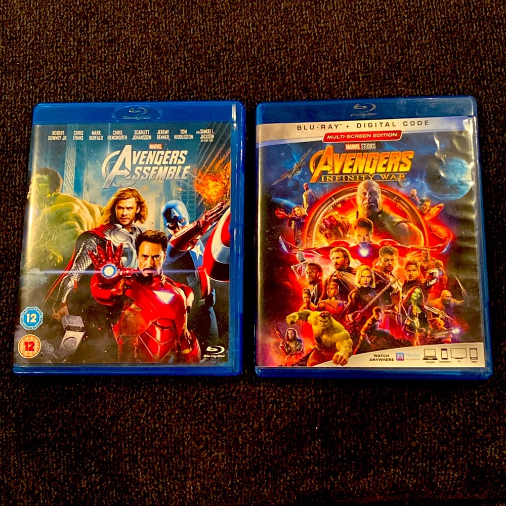 Avengers Blue Ray two pack!